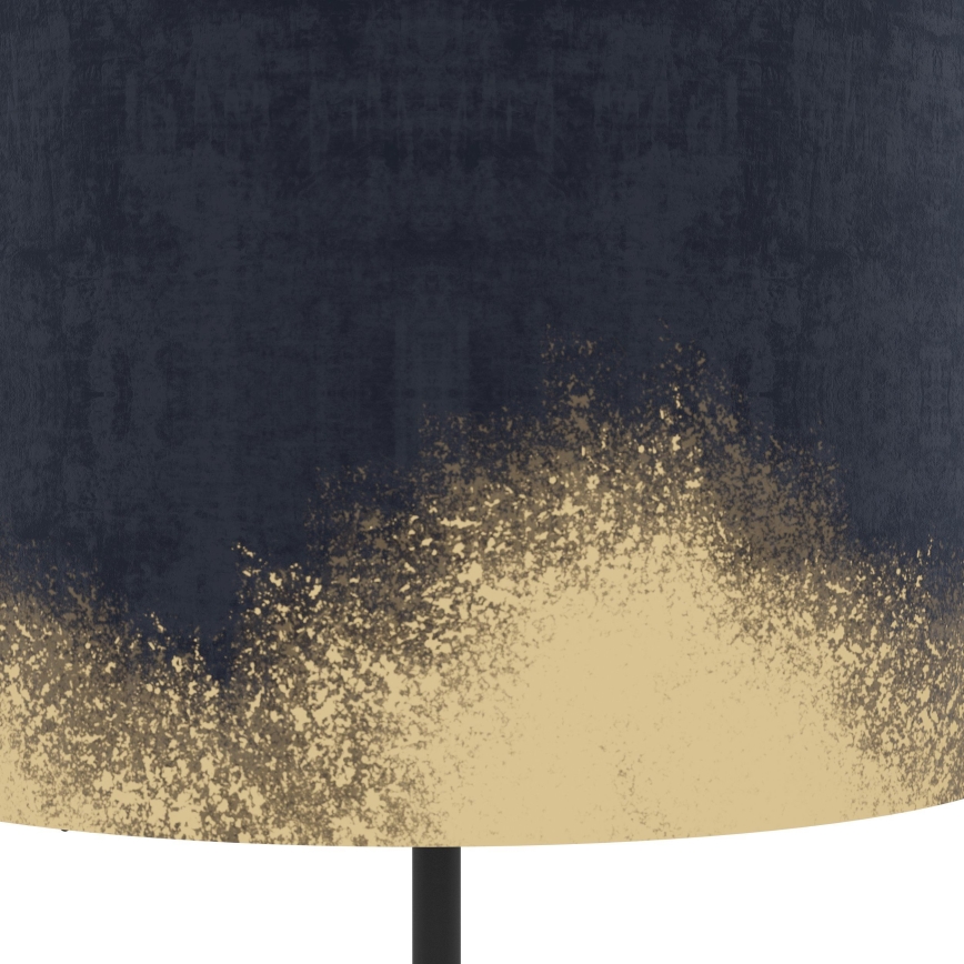 Eglo - Gulvlampe 1xE27/40W/230V blå/guldfarvet