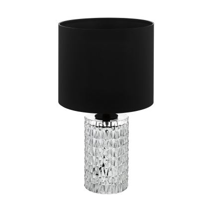 Eglo - Bordlampe 1xE27/40W/230V sort