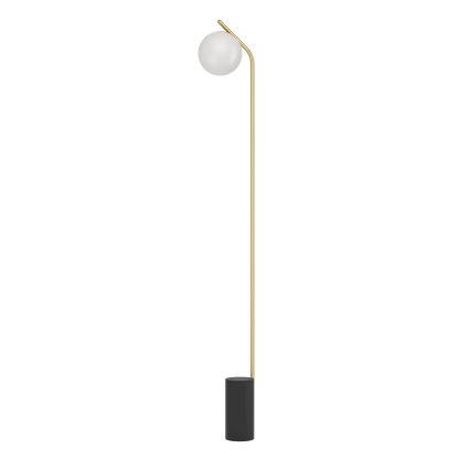 Eglo - Gulvlampe 1xE27/40W/230V guldfarvet