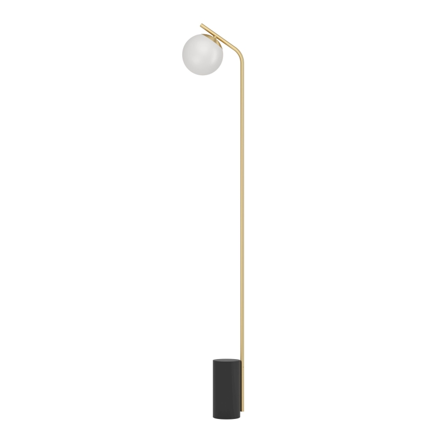 Eglo - Gulvlampe 1xE27/40W/230V guldfarvet
