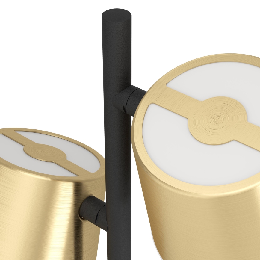 Eglo - LED bordlampe 2xGU10/4,6W/230V 3000K guldfarvet