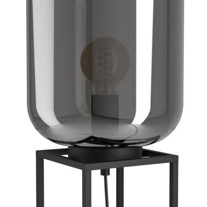 Eglo - Bordlampe 1xE27/40W/230V røget