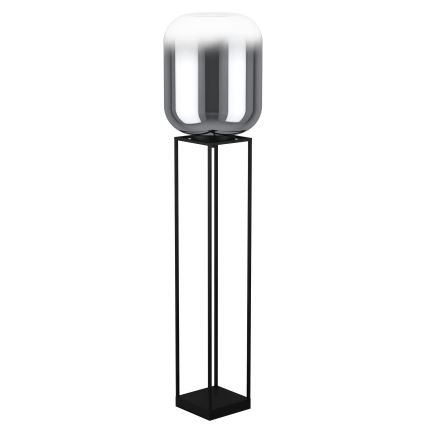 Eglo - Gulvlampe 1xE27/40W/230V røget