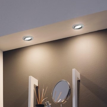 Eglo - 3x LED indbygningsspot PINEDA 1xLED/4,9W/230V