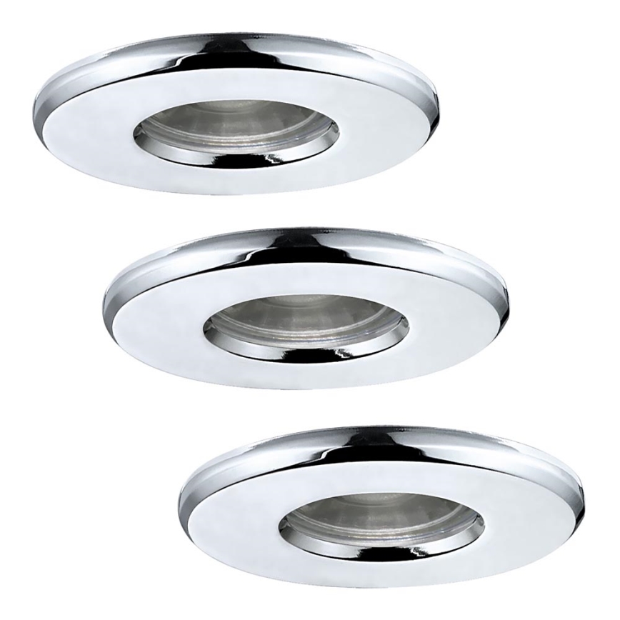 Eglo - 3x LED spotlights til badeværelse IGOA 1xLED/3,3W/230V IP44