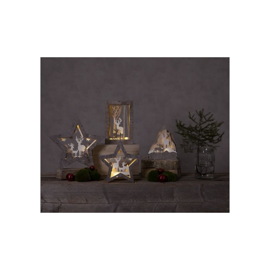 Eglo - LED juledekoration 10xLED/0,03W/2xAAA