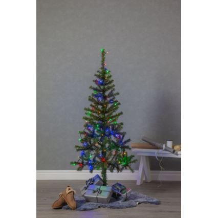 Eglo - LED udendørs lyskæde 80 x LED, 8 m, IP44, multifarvet