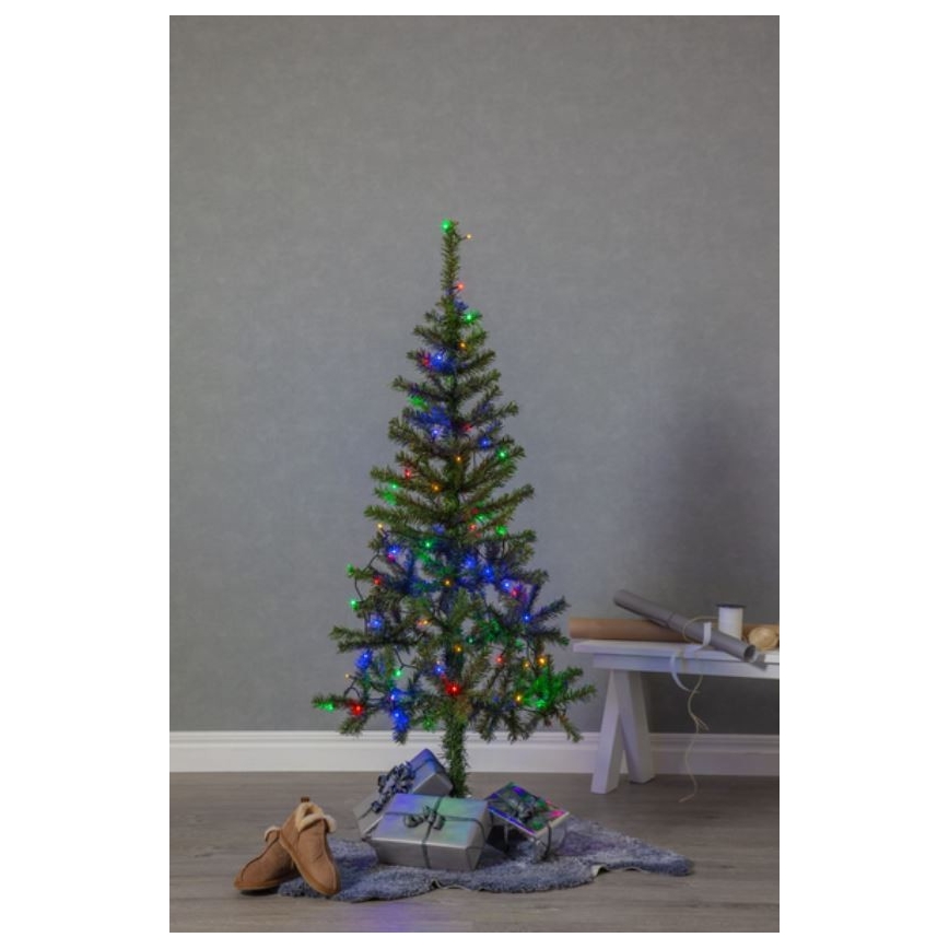 Eglo - LED udendørs lyskæde 80 x LED, 8 m, IP44, multifarvet