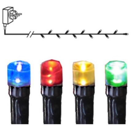 Eglo - LED udendørs lyskæde 160xLED 26m IP44 multicolor