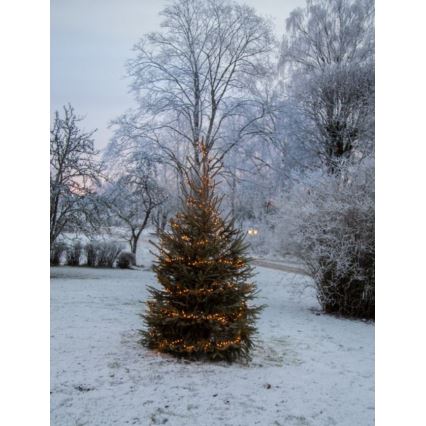 Eglo - LED udendørs julelyskæde 1200xLED 29m IP44 varm hvid