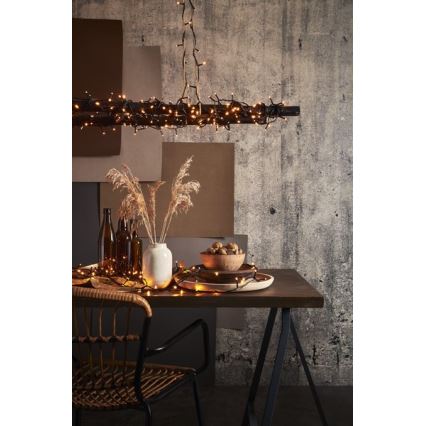 Eglo - LED udendørs lyskæde 80 LED, 10,5 m, IP44, varm hvid