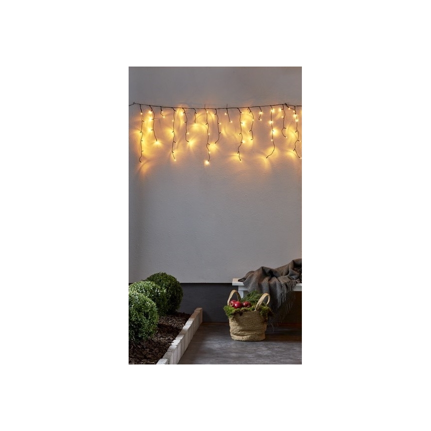 Eglo - Udendørs LED lyskæde 240xLED 5,9 m varm hvid IP44