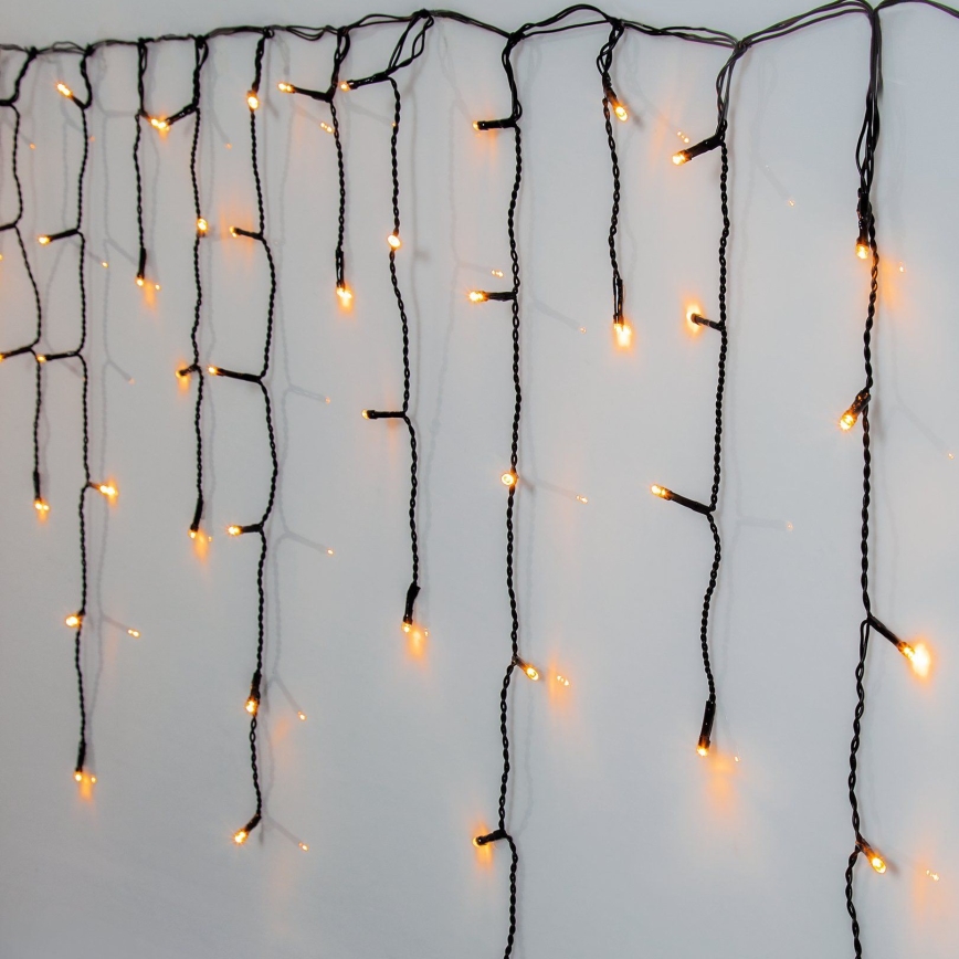 Eglo 410824 - LED udendørs julelyskæde GOLDEN 480xLED/17x0,55m IP44 varm hvid