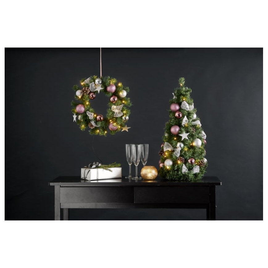 Eglo - LED juledekoration 42xLED/0,064W/3xAA
