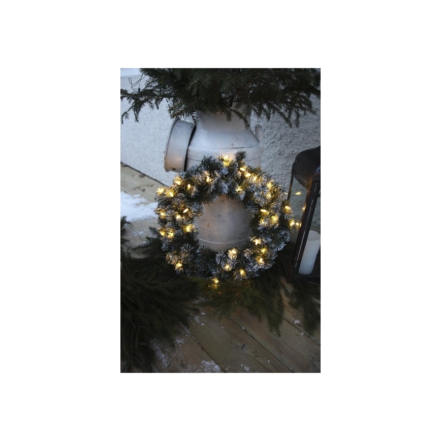Eglo - Udendørs LED julekrans 30xLED/0,064W/3/230V IP44