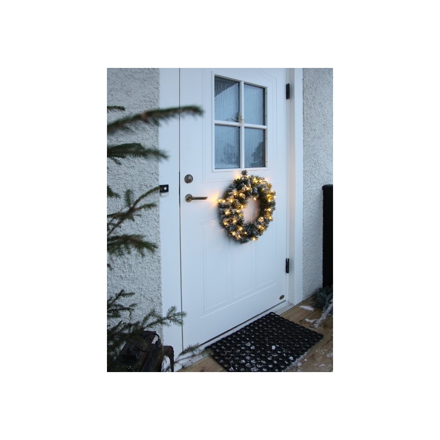 Eglo - Udendørs LED julekrans 30xLED/0,064W/3/230V IP44