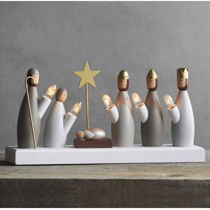 Eglo - Julelysestage 5xE10/3W/230V