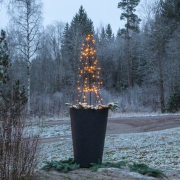 Eglo 411162 - Udendørs LED juledekoration 140xLED/0,066W/31/230V 90 cm IP44 varm hvid