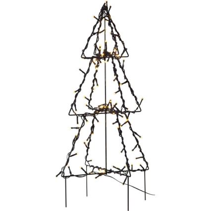 Eglo 411163 - Udendørs LED juledekoration FOLDY 90xLED/0,006W/31V 50 cm IP44 varm hvid