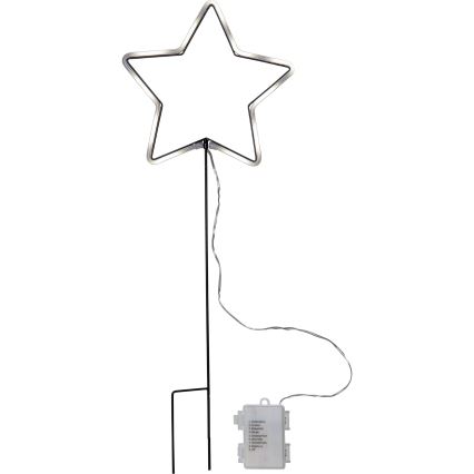Eglo 411177 - LED udendørs juledekoration NEONSTAR 72xLED/3xAA IP44