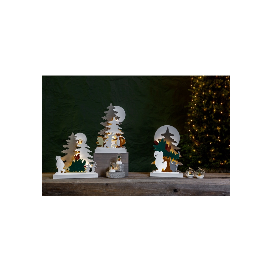 Eglo - LED juledekoration 10xLED/0,03W/2xAA