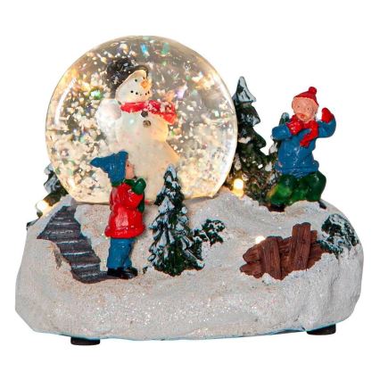 Eglo 411482 - LED juledekoration WINTERVILLE LED/2xAAA snekugle