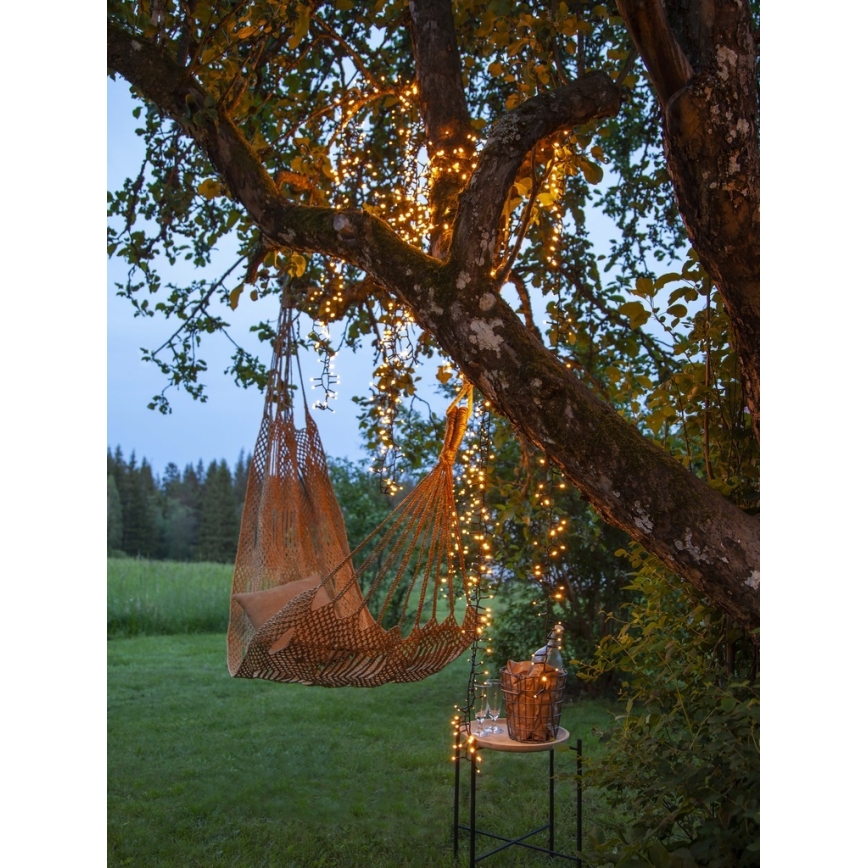 Eglo - Udendørs LED julelyskæde 800xLED 16 m IP44 varmt hvidt lys