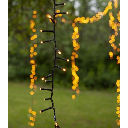 Eglo - LED udendørs julelyskæde 1200xLED 29m IP44 varm hvid