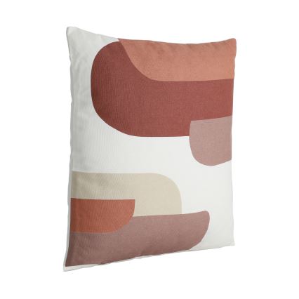 Eglo 420007 - Dekorativ pude CHEVERY 45 x 45 cm hvid/rød