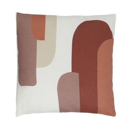 Eglo 420007 - Dekorativ pude CHEVERY 45 x 45 cm hvid/rød