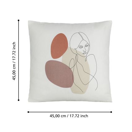 Eglo 420008 - Dekorationspude CHEVERY 45x45 cm flerfarvet