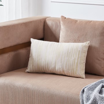 Eglo 420018 - Dekorationspude CHEVERY 30x50 cm creme/guld