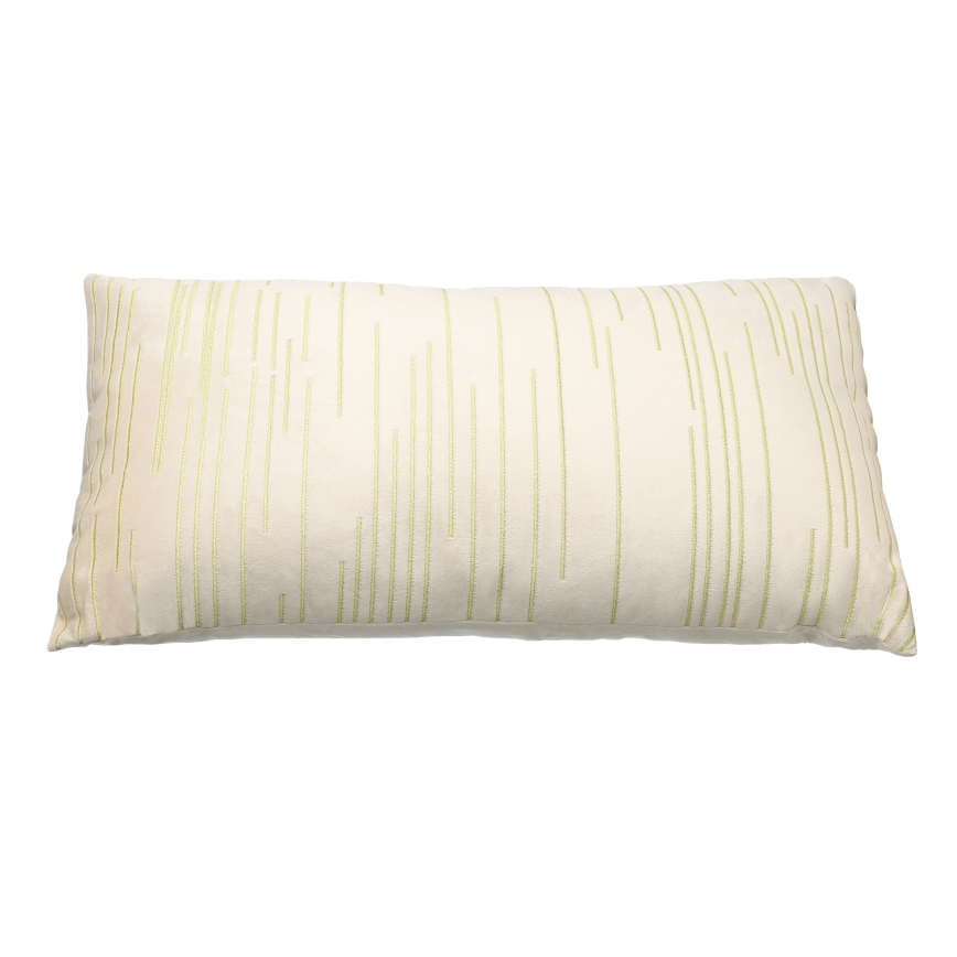 Eglo 420018 - Dekorationspude CHEVERY 30x50 cm creme/guld