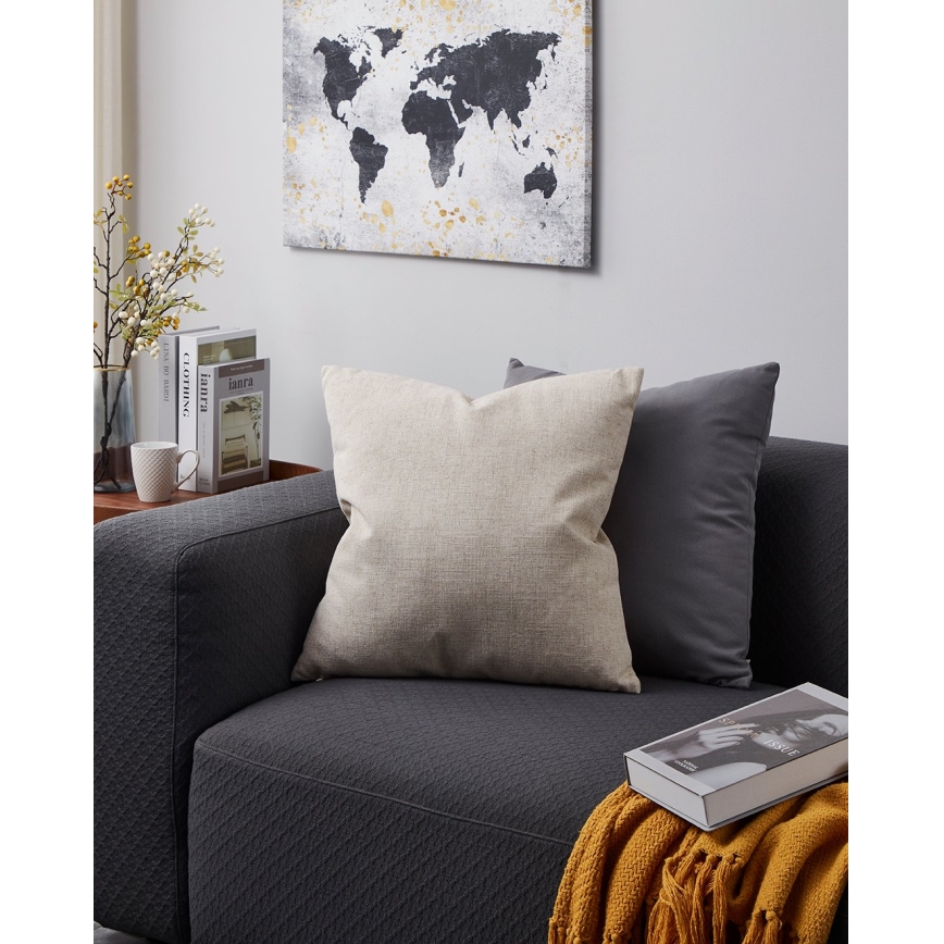 Eglo 420033 - Dekorationspude ILES 50x50 cm beige