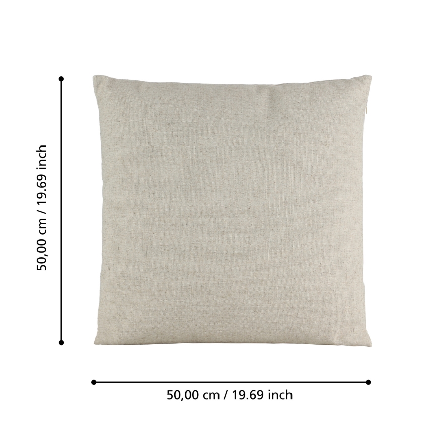 Eglo 420033 - Dekorationspude ILES 50x50 cm beige