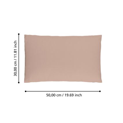 Eglo 420034 - Dekorationspude ILES 30x50 cm lyserød