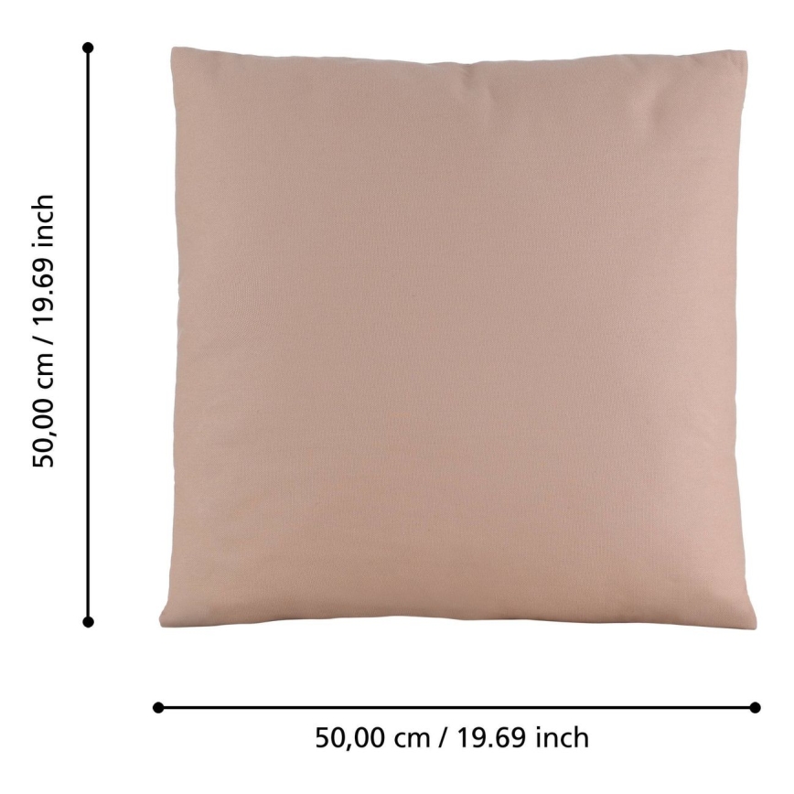 Eglo 420035 - Dekorationspude ILES 50x50 cm rosa