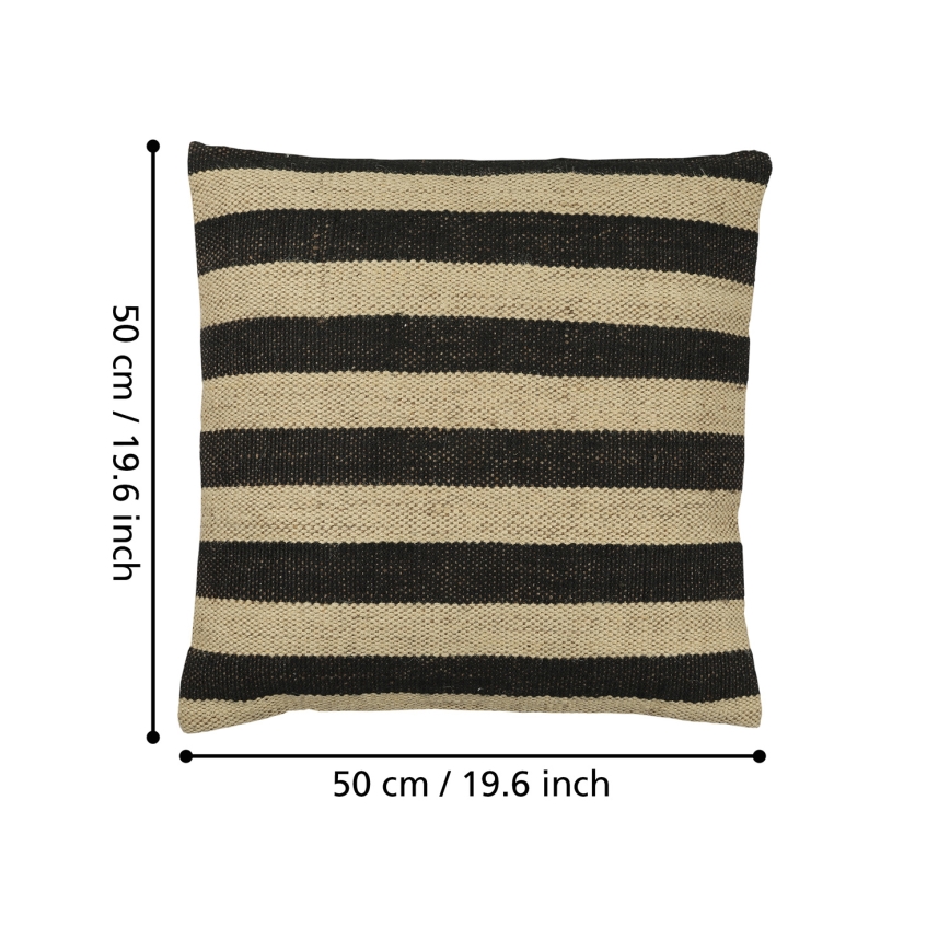 Eglo 420045 - Dekorativ pude CHEVERY 50x50 cm brun