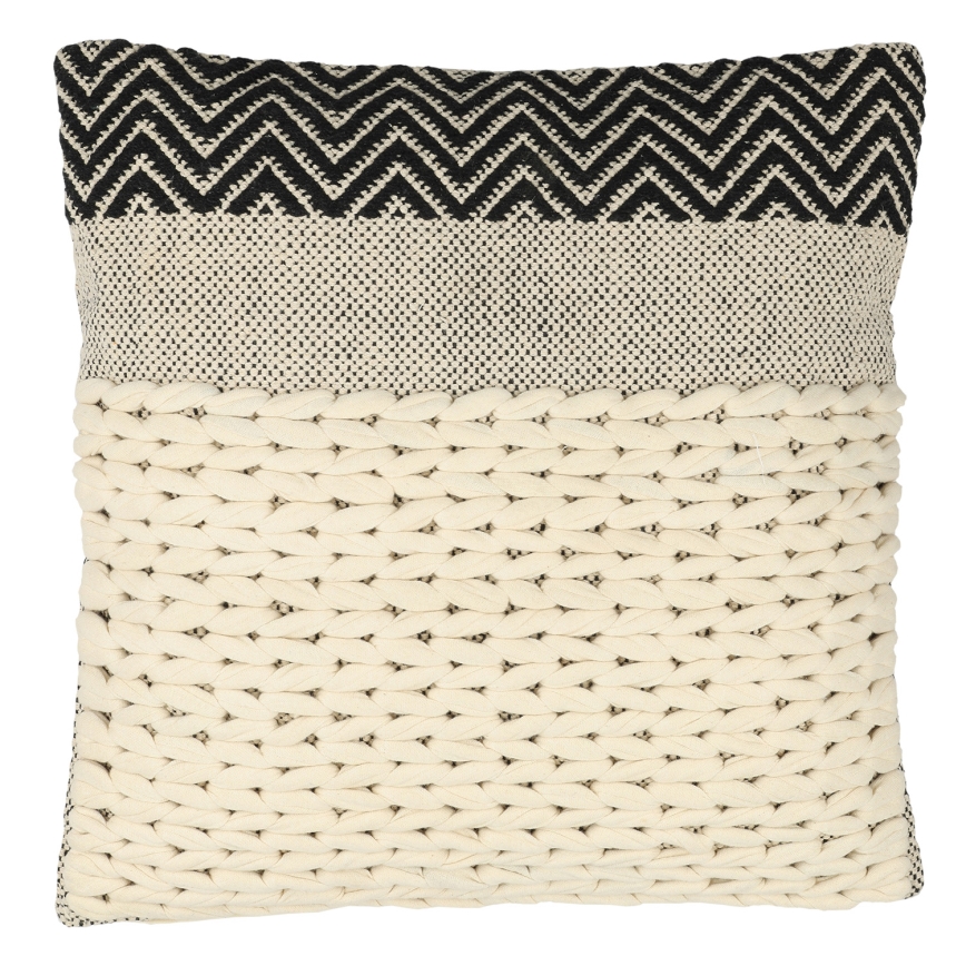 Eglo 420049 - Pyntepude CHEVERY 50x50 cm creme/sort
