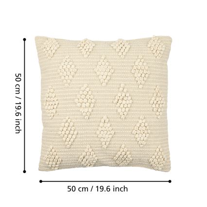 Eglo 420051 - Pyntepude CHEVERY 50x50 cm beige