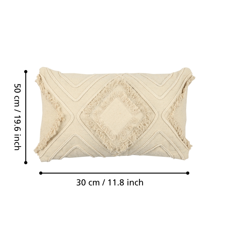 Eglo 420057 - Dekorativ pude CHEVERY 30 x 50 cm beige