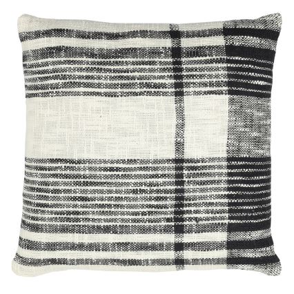 Eglo 420061 - Pyntepude CHEVERY 45x45 cm creme/sort