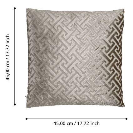 Eglo - Pyntepude 45x45 cm beige