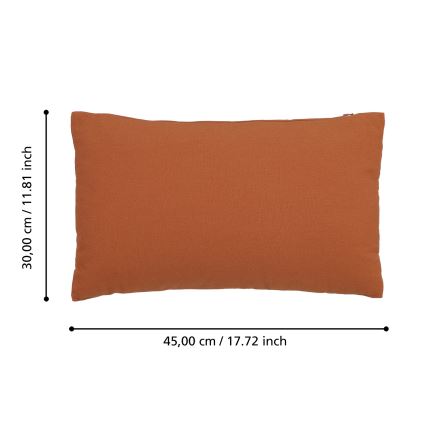 Eglo 420086 - Dekorativ pyntepude ILES 30x45 cm orange