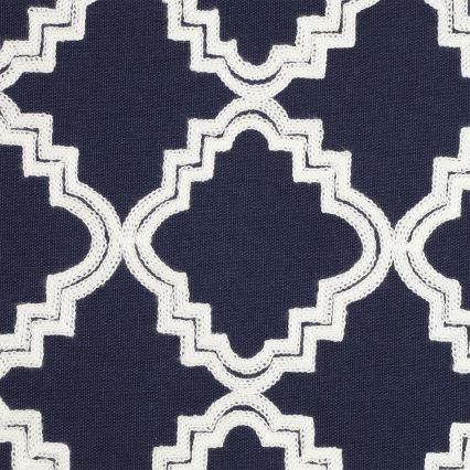 Eglo 420096 - Dekorativ pyntepude BERHALA 45x45 cm blå/hvid