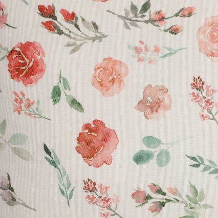 Eglo 420102 - Dekorativ pyntepude GEBENG 45x45 cm hvid/lyserød