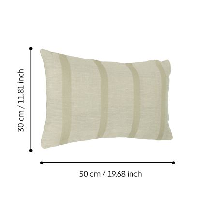 Eglo 420111 - Pyntepude BETAMPONA 30x50 cm beige