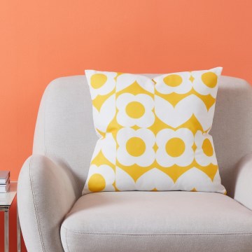 Eglo 420245 - Dekorativ pude TSUNAN 45x45 cm gul