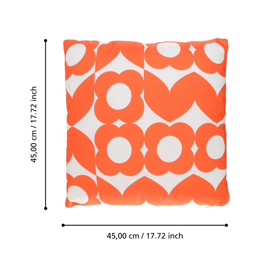 Eglo 420247 - Pyntepude TSUNAN 45x45 cm orange
