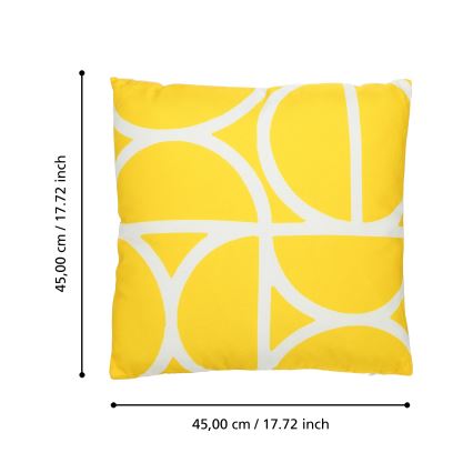 Eglo 420248 - Pyntepude TSUNAN 45x45 cm gul